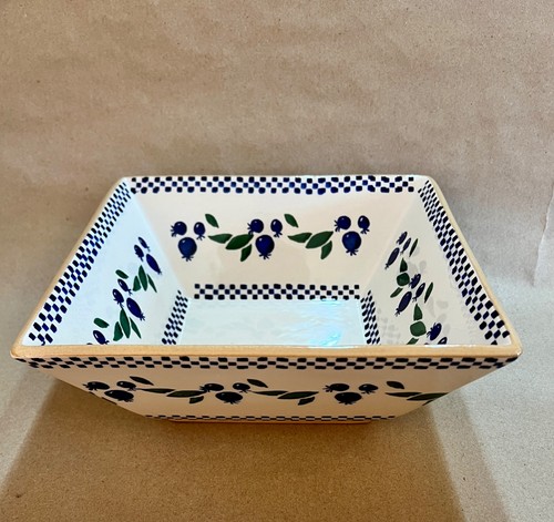 Rare large square - rare, bowl